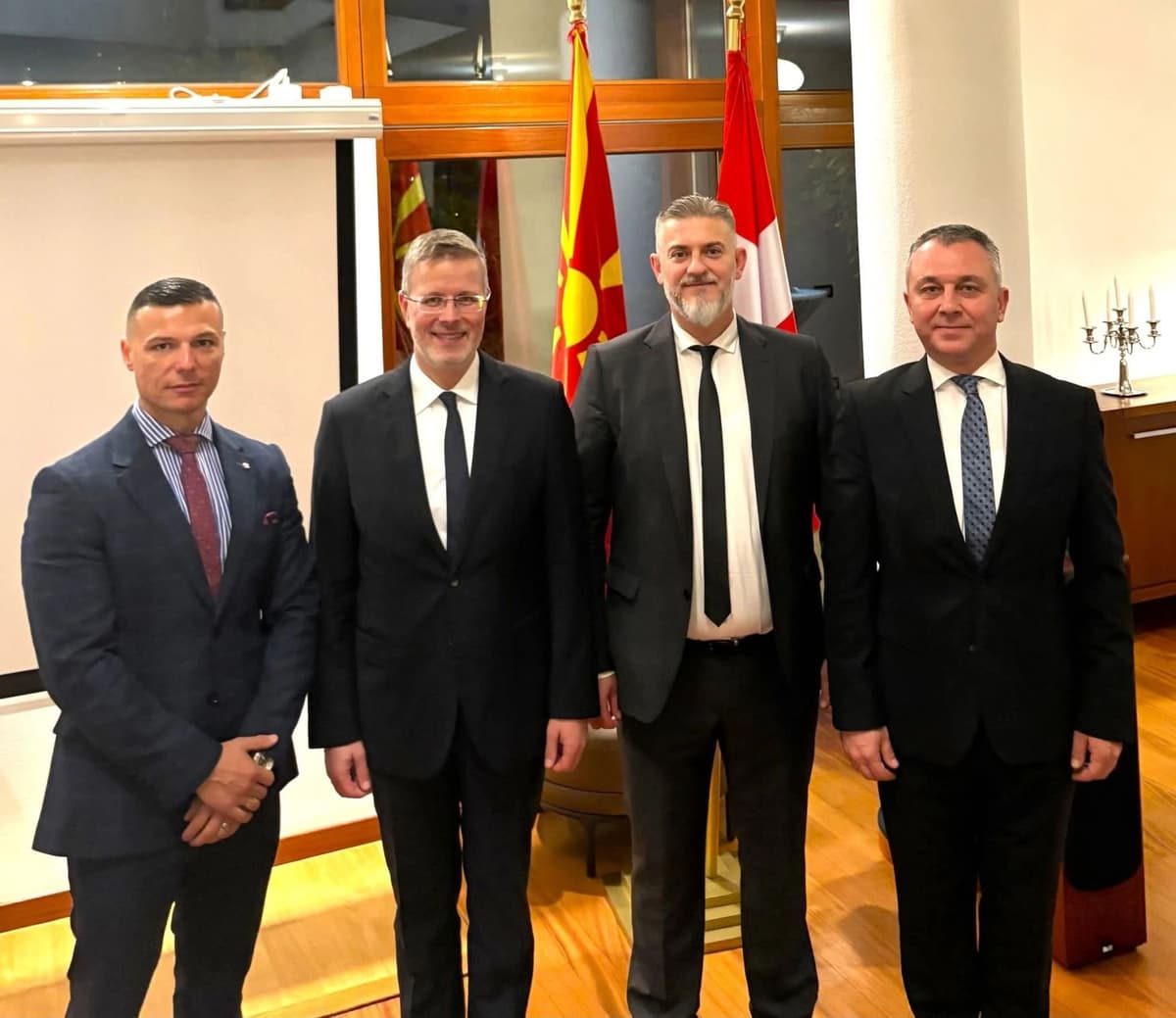 GCSP Alumni Networking Night at the Swiss Ambassador's residence in Skopje